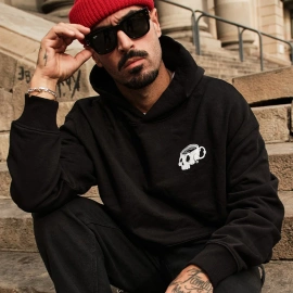 Thundernoise Caffeine & Weights Oversize Hoodie