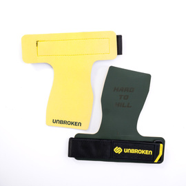 Zestaw Skórki CrossFitowe Unbroken Hard To Kill No Chalk Grips Zielone + Opaski