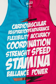 Tank Top Damski Barbell Nation Kettlebell Skull Women