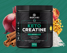 Solve Labs Keto Creatine 240 g Energy & Strength