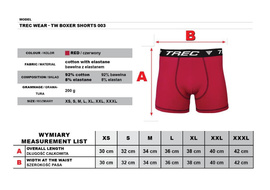 Bielizna Męska Trec Boxer Shorts Red