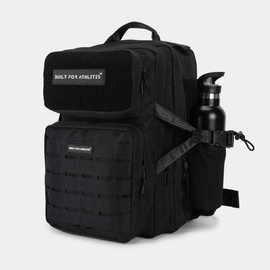 Built Fot Athletes Large Black 25L Gym Backpack