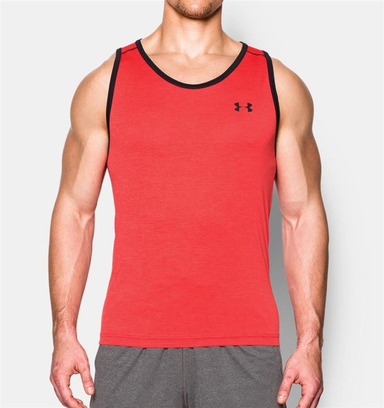 Tank Top M ski Under Armour Tech Red