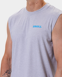 Tanktop Droll Solid PRG Drirelease® Szary