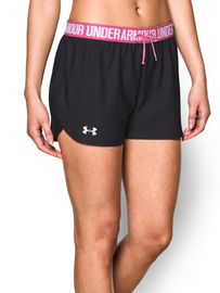 Spodenki Damskie Under Armour Play Up Black  Pink