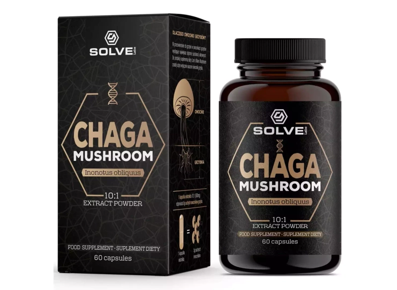 Suplementacja Solve Labs Chaga