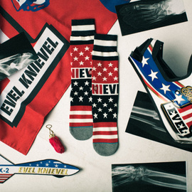 Skarpety Stance Blue Gladiator Czerwone