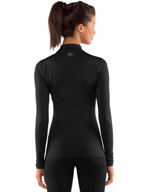 Longsleeve Damski Under Armour Coldgear Fitted Mock Black