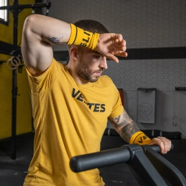 Opaski na nadgarstki Velites - musztardowe