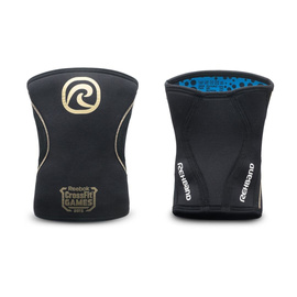 Stabilizator kolana Rehband 105345 02 Gold Games Edition 2016 5 mm czarny