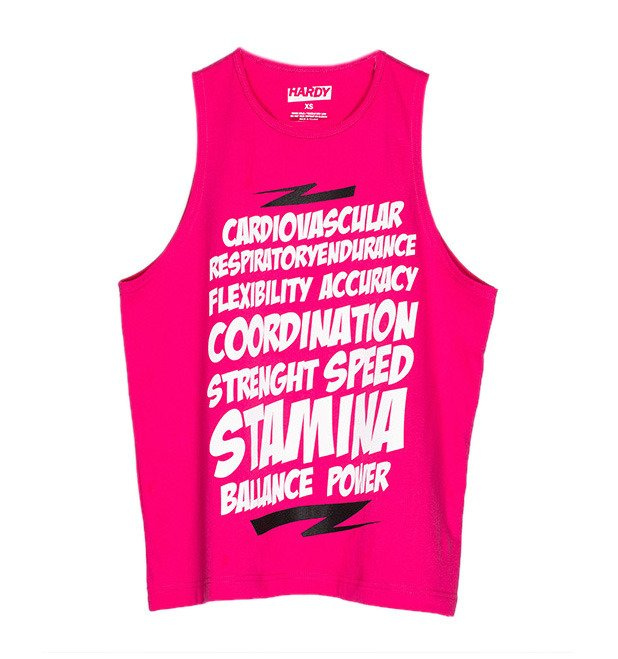 Tank Top damski Hardy Sportswear koordynacja różowy