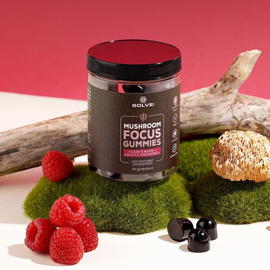 Żelki Solve Labs Mushroom Focus Gummies