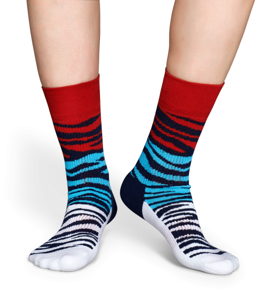 Skarpety Happy Socks Athlethic Zebra 1