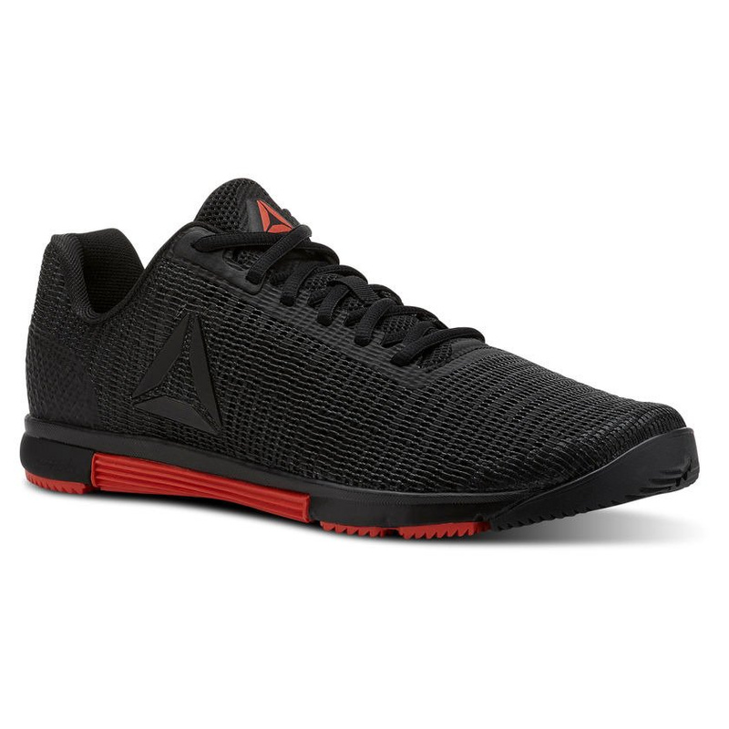  Buty Reebok CrossFit SPEED TR Flexweave Damskie Czarno - Czerwone