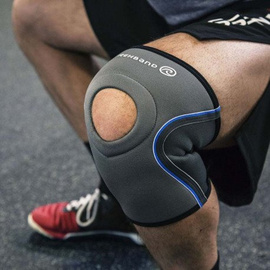 Rehband UD Knee Sleeve Patella Opening 5 mm Grey