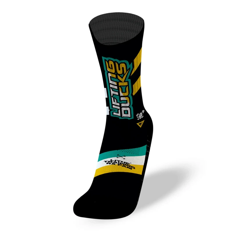  Lithe Apparel Socks - Lifting Ducks Retro 90s