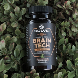 Zestaw Solve Labs Brain Tech 60 caps + Shroom Force 60 caps