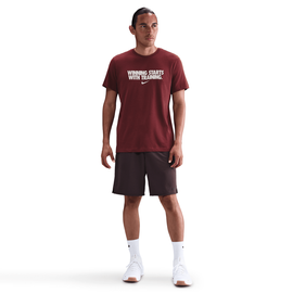 Koszulka Nike Dri-FIT Winning Bordowa