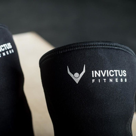 Stabilizatory kolana (para) Invictus Fitness K Sleeve Black 5 mm czarne