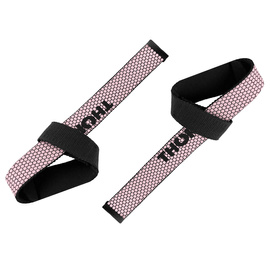 Paski treningowe Thorn Fit Lifting Straps Anti-Slip - różowe