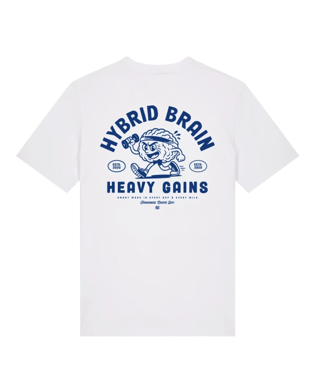 Koszulka Thundernoise Hybrid Brain Biała