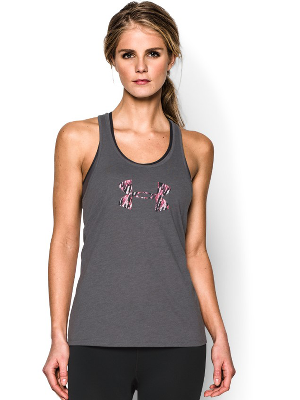 Tank Top Damski Under Armour Logo Print Fill