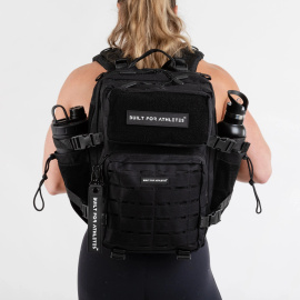 Built Fot Athletes Large Black 25L Gym Backpack