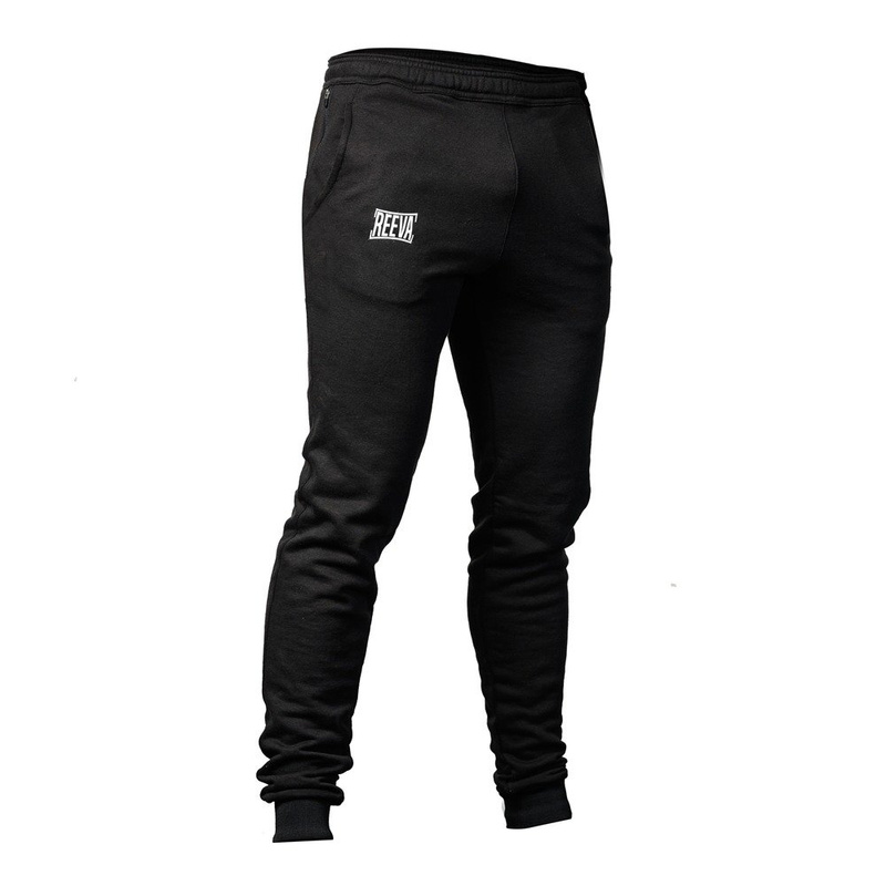 Spodnie Dresowe Męskie Reeva Performance Jogging Pants Czarne