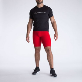 Spodenki Kompresyjne Męskie ZEROPOINT Team Shorts Czerwone