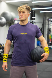 Koszulka Męska Unbroken Train & Chill Lakers Oversize 