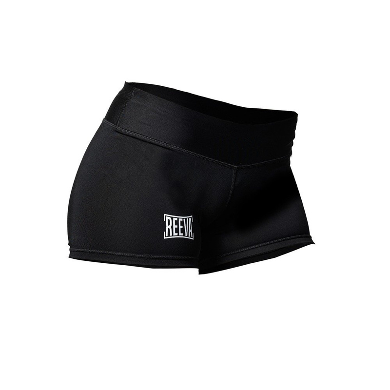 Spodenki Damskie Reeva Performance Booty Shorts Czarne