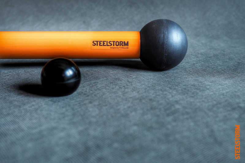 Roller masujący T-Sting Mobility Stick 41 cm Niebieski