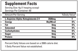 Amarok Nutrition - Basic AAKG - 240g
