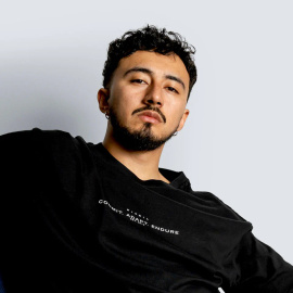 Koszulka Oversize Picsil Adapt to the Journey Czarna