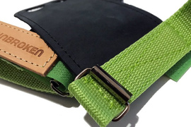 Skórki Gimnastyczne UNBROKEN 2.0 [Para] Limonkowe