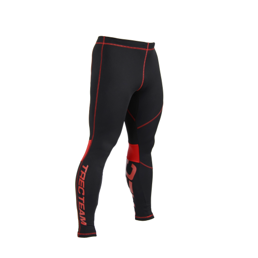 Legginsy męskie Trec Wear pro pants 003 czarno-czerwone