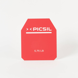 Set of Picsil Weighted Vest Plates 5 kg (2x 2.5 kg)