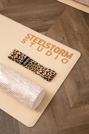 Mata do ćwiczeń Steelstorm Beżowa