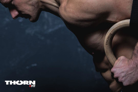 Kółka Gimnastyczne Thorn Fit Z Pasami - Średnica 28 mm