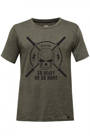 Koszulka Męska Rep In Peace Go Heavy