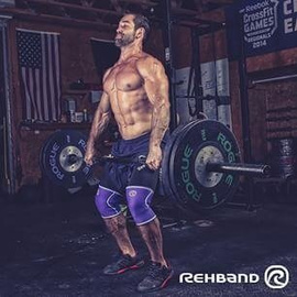 Rehband Rx Knee Sleeve 7mm Blue