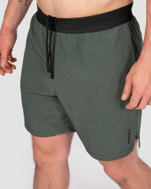 Shorts with Men's Premium 2 in 1 Compression Legging