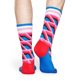 Skarpety Happy Socks Athletic Sunk Niebieskie