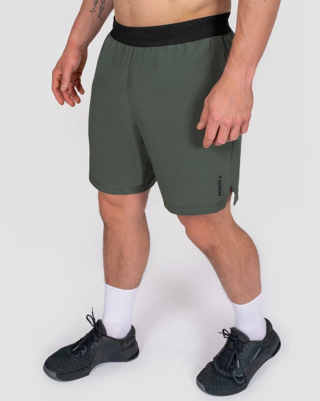 Shorts with Men's Premium 2 in 1 Compression Legging