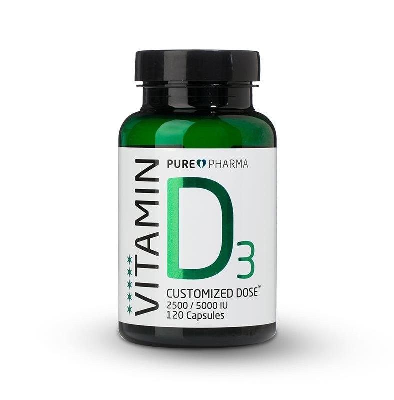 Suplementacja PurePharma D3 120 sztuk