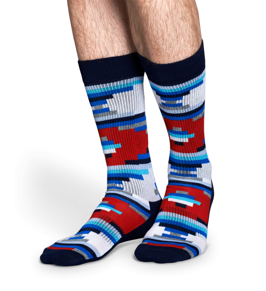 Skarpety Happy Socks Athlethic Mexico White