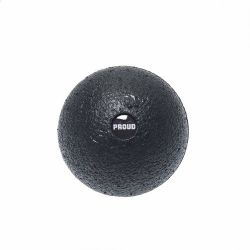 Piłka lacrosse Training Showroom Massage Ball 90 mm niebieska