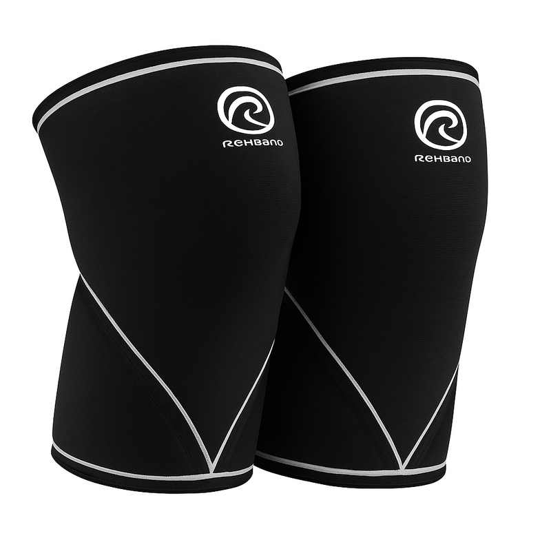 Rehband Rx Original V Knee Sleeve 7 mm Carbon