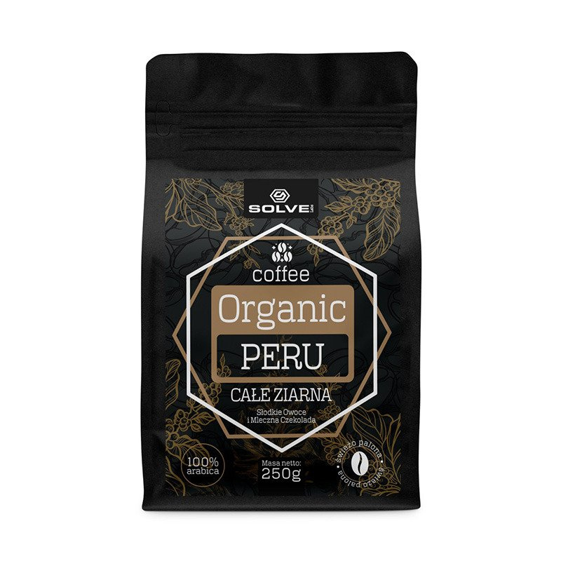  Solve Labs Organic Peru Coffee Beans 250 g