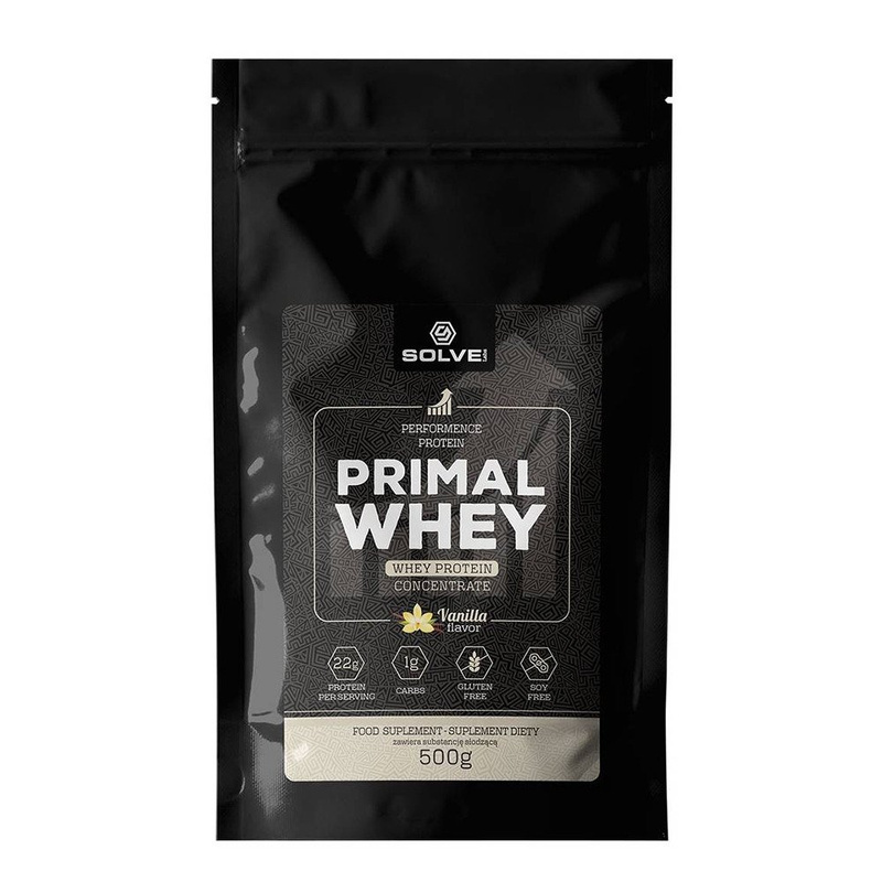 Solve Labs Vanilla Primal Whey 500 g